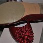 Bloch Rosette Ballerina Ballet Flat Flower Shoes 35/eu 3.5/us Patent Red