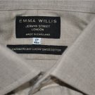 Emma Willis Luxury Swiss Cotton Cashmere Cashmerello Casual Shirt 17/43