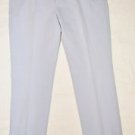 MONTEREY ROBERT TALBOTT FLAT FRONT SUMMER GOLF BOAT TROUSERS LIGHT BLUE PANTS 38