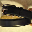 GUCCI GG SIGNATURE BUCKLE HORSEBIT WEB EMBOSSED WOMENS CLASSIC BLACK BELT 80 32