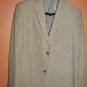 CALVIN KLEIN FOR LORD AND TAYLOR BEIGE SPORT COAT BLAZER SUIT JACKET 40R