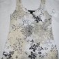 JOSIE NATORI FLORAL PRINT SHEER SLEEPWEAR TOP CAMISOLE M $130