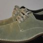 COLE HAAN DRYDEN LIGHT GREEN SUEDE LACE UP OXFORD SHOES 8/US