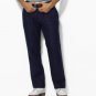 POLO RALPH LAUREN LINEN NAVY BLUE SUMMER TROUSERS PINSTRIPE PANTS 34 /32