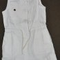 BURBERRY BABY GIRL NOVA CHECK LINEN BLEND SUMMER DELIGHT ZIPPER DRESS 5Y