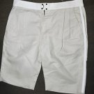 RAG AND BONE LINEN BEIGE WHITE POPHAM DRESS SUMMER PLEATED SHORTS $220 2