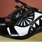 SERGIO ROSSI 2012 PELLE SAFARI DONNA CUT OUT BROWN LEATHER SANDALS SHOES HEELS 8