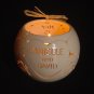 personalized wedding candle lantern