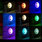 10W Outdoor LED Flood Light - RGB Color Changing, Remote Control, IP66 Waterproof Rating