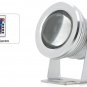 10W Outdoor LED Flood Light - RGB Color Changing, Remote Control, IP66 Waterproof Rating
