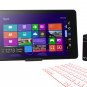 Wireless Laser Projection Keyboard With Mouse And Bluetooth Speaker, For Android + Windows