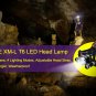 3 CREE XM-L T6 LED Head Lamp - 3800 Lumens, Adjustable Head Strap, Battery Charger, Weatherproof