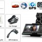 Dual Camera Car Blackbox DVR with GPS Logger and G-Sensor