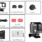 Dazzne P2 Plus Sports Action Camera 2K HD, 170 Degree Lens, Wi-Fi, Waterproof Case, 2 Inch TFT