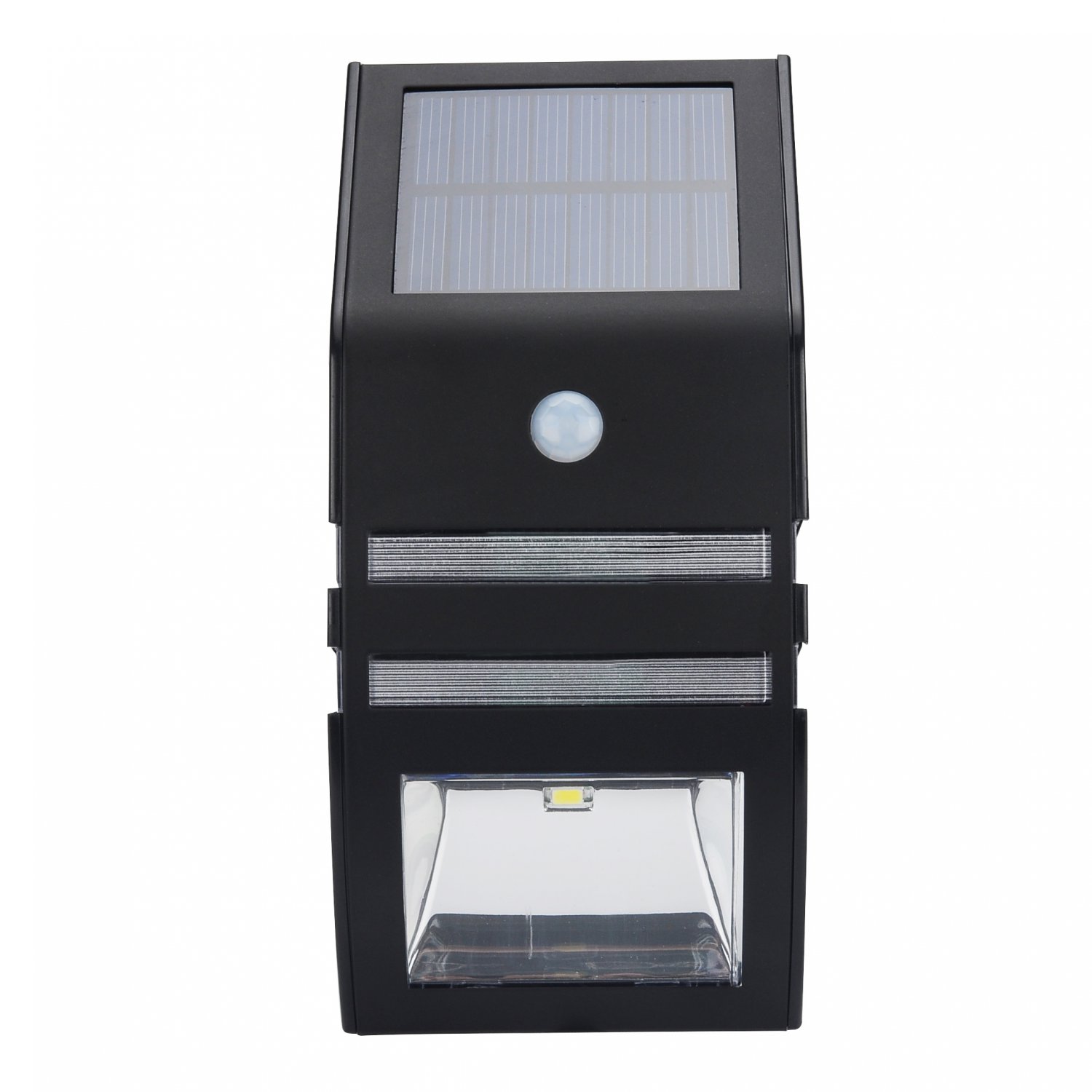 Outdoor Solar Powered LED Security Light 5.5V Polycrystalline Panel, Motion Detection, 50 lumens