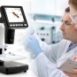 3.5 Inch LCD Digital Microscope - 5.0 Megapixel Image Sensor, 20x to 500x Magnification