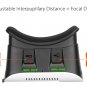 VR BOX 3D Video Glasses 4.7 To 6 Inch IOS and Android Smartphone, Adjustable Distance + Focus