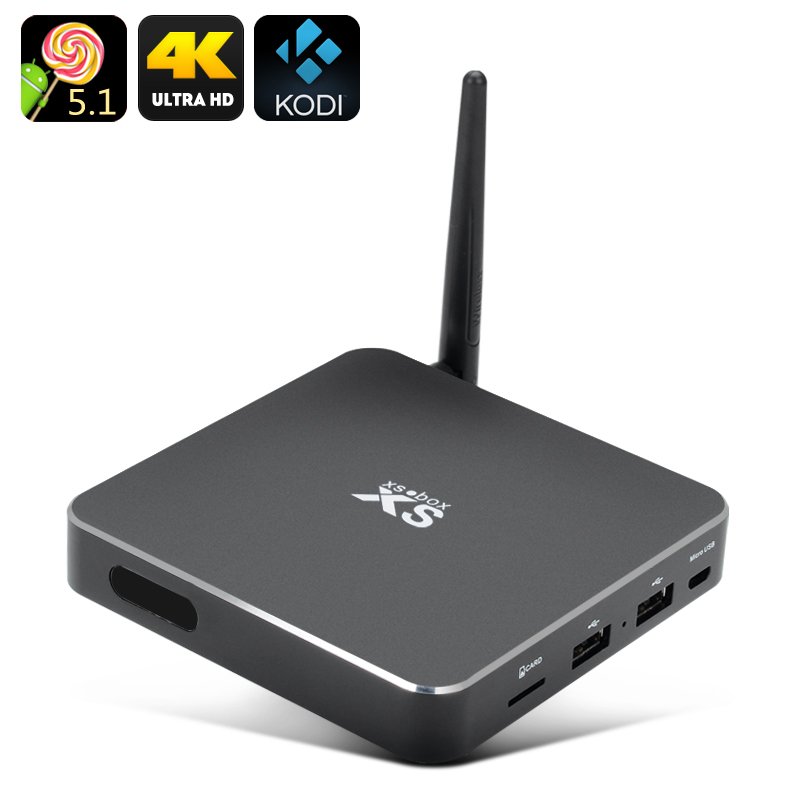 4K Smart Android TV Box - Octa Core, Kodi 15.2, UHD 4Kx2K Support, Miracast, Airplay, DLNA