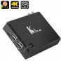 K1 PLUS 4K Android TV Box - Amlogic S905 Quad Core, DVB-T2+ DVB-S2, Kodi, DLNA, AirPlay, Miracast
