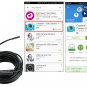 10 Meter Smartphone Endoscope - 6 Adjustable LED Lights, VGA 640x480 Resolutions, Ultra Thin 5.5mm