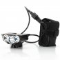 CREE XM-L U2 Bike Light Kit "RoadRunner II" - 5000 Lumen Front Light, Rear Light, Quick Fitting