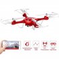 Syma X5UW Quadcopter - 6 Axis, 720p FPV Camera, Two Flight Speeds, iOS And Android Support, 500mAh