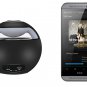 Portable Bluetooth Speaker âMagic Black Ballâ Stereo Sound, LED lights, + EDR, 500mAh