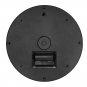 Animated Zoetrope Wall Clock - 12 Inch Face, Running Man Animation, Quartz Movement, Ultra Quiet