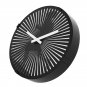 Animated Zoetrope Wall Clock - 12 Inch Face, Running Man Animation, Quartz Movement, Ultra Quiet