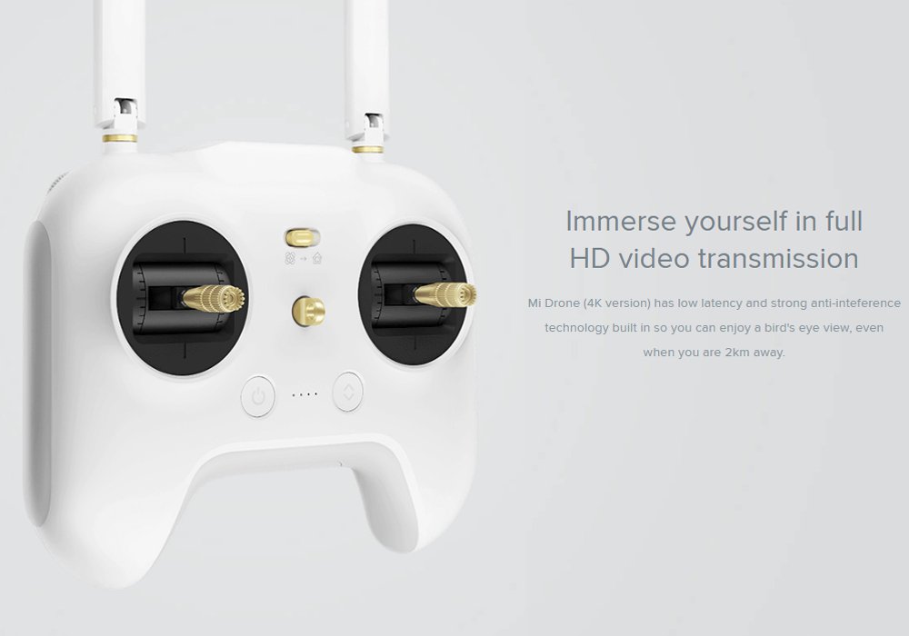 Xiaomi Mi Drone 4K, GPS, 3
