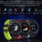 No.1 F5 Bluetooth Watch - Pedometer, Sleep, Heart Rate, Barometer, Thermometer, Altimeter, IP67, APP