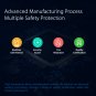 WiFi PIR Motion Detector - Miniature Design, 45m WiFi Range, Day and Night Protection, App Support