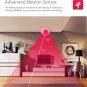 WiFi PIR Motion Detector - Miniature Design, 45m WiFi Range, Day and Night Protection, App Support
