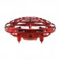 Red Mini Quadcopter Drone - "Force1 Scoot" Hands Free Hover Drone