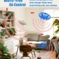 Red Mini Quadcopter Drone - "Force1 Scoot" Hands Free Hover Drone