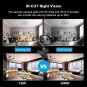 1080P HD Security IP Camera 3.6mm Mini Security Wifi Night Vision Smart Home Video System