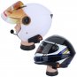 Motorcycle Headset - 1000m Range, Bluetooth, Handsfree Calls, FM Radio, GPS Connect, 450mAh Battery