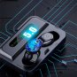 F9 TWS bluetooth 5.0 Graphene Earphone Stereo Digital Display Wireless Headset With 1200mAh