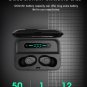 F9 TWS bluetooth 5.0 Graphene Earphone Stereo Digital Display Wireless Headset With 1200mAh