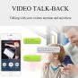 Home Smart WiFi Doorbell Ring Wireless Video Camera Phone Bell Intercom (Sliver)