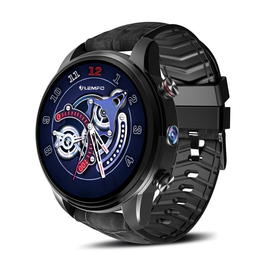 LEMFO LEF3 Smart Watch Stylish Business GPS Waterproof Hd Pixel Color Screen 4G Android Smartwatch