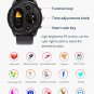 Sport Smart Watch Stainless Steel Fitness Activity Tracker IP68 Waterproof Smartwatch Silver&Blue