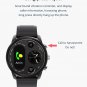Sport Smart Watch Stainless Steel Fitness Activity Tracker IP68 Waterproof Smartwatch Black