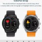 Sport Smart Watch Stainless Steel Fitness Activity Tracker IP68 Waterproof Smartwatch Black