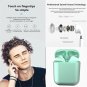 i12 TWS Bluetooth 5.0 Headset Wireless Headphone Earbuds Earphones for Phone Blue