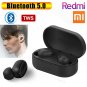 TWS Airdots Headset Bluetooth 5.0 Earphone Stereo Earbuds black