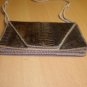 Genuine African Snakeskin Clutch Purse Handbag
