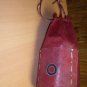 Genuine African Tribal Leather Drawstring Bucket Shoulder Handbag