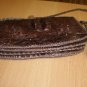 Genuine African Crocodile Tribal Purse Handbag