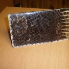 Genuine African Snakeskin Leather Wallet